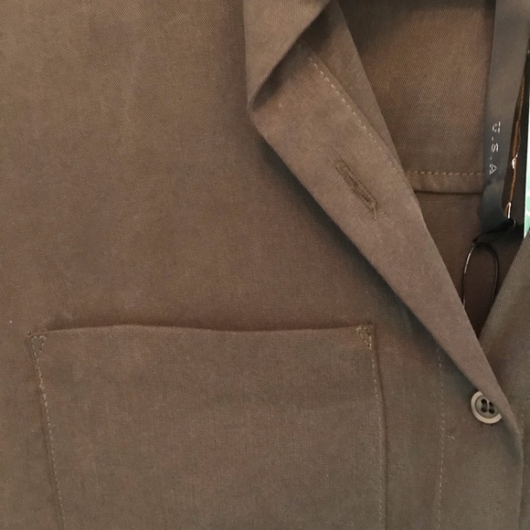 Button down silk Tunic - Picture 3 of 5